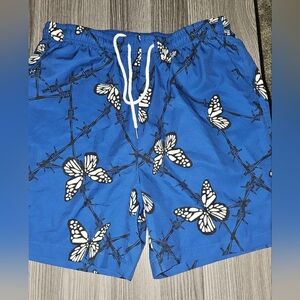 Romwe Men's Large 40 Swim Trunks Shorts